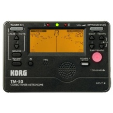 Korg TM50BK Instrument Tuner and Metronome- BlackPHP3006. PHP 3.661