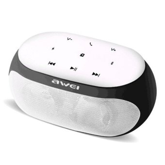 Awei Y200 HiFi Wireless Portable Bluetooth Speaker with TF/AUX Slot (White) Awei Y200 HiFi Wireless Portable Bluetooth Speaker with TF/AUX Slot (White)