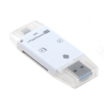 2in1 i-Flash Drive TF Card Reader USB Adapter for iPhone 7//5S//6//6S//iPad2//3//4//air