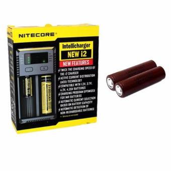 Nitecore New i2 Battery Charger with 2 PCS LG 18650 HG2 Choco 3000mAh Battery : image Nitecore New i2 Battery Charger with 2 PCS LG 18650 HG2 Choco 3000mAh Battery