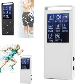 Portable 8GB Bluetooth FM Radio Recording MP3 MP4 Player White - intl Portable 8GB Bluetooth FM Radio Recording MP3 MP4 Player White - intl