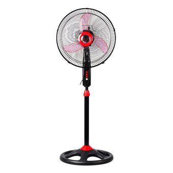 Nikon 16 Stand Fan NSF16-3DLAS with 3L AS Banana Dual Blade and Benz Base (Black/Red)