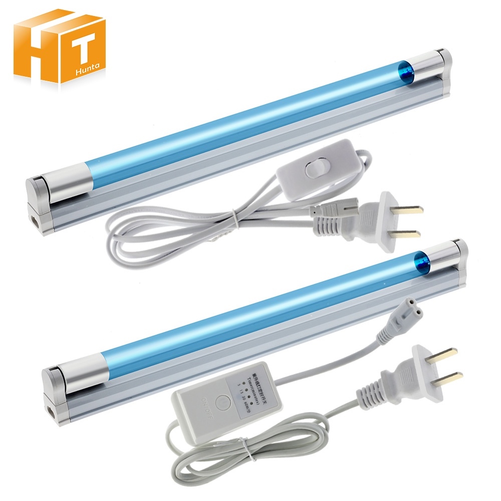 Ozone UV Light T5 Quartz Tube 8W UVC Sterilizer Ultraviolet Germicidal