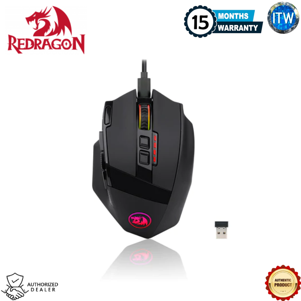 Redragon Sniper Pro M801P RGB Wireless And Wired Dual Mode Gaming