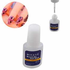1 Pcs 10g False Glue Nail Art Decoration with Brush False Nail Gel - intl Philippines