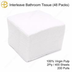 48 Packs Interleave Bathroom Tissue (2 Ply / 400 Sheets) Philippines