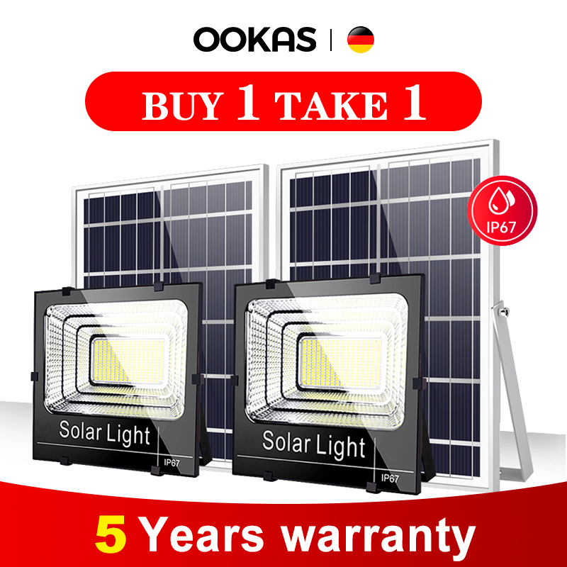 OOKAS Buy 1 Take 1 Solar Light 400W 15W 40W 80W 100W 150W 200W 2 Year