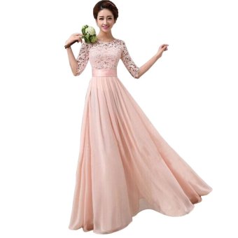 Elegant Long Sleeve Ball Gown Evening Party Long Dress | Lazada PH