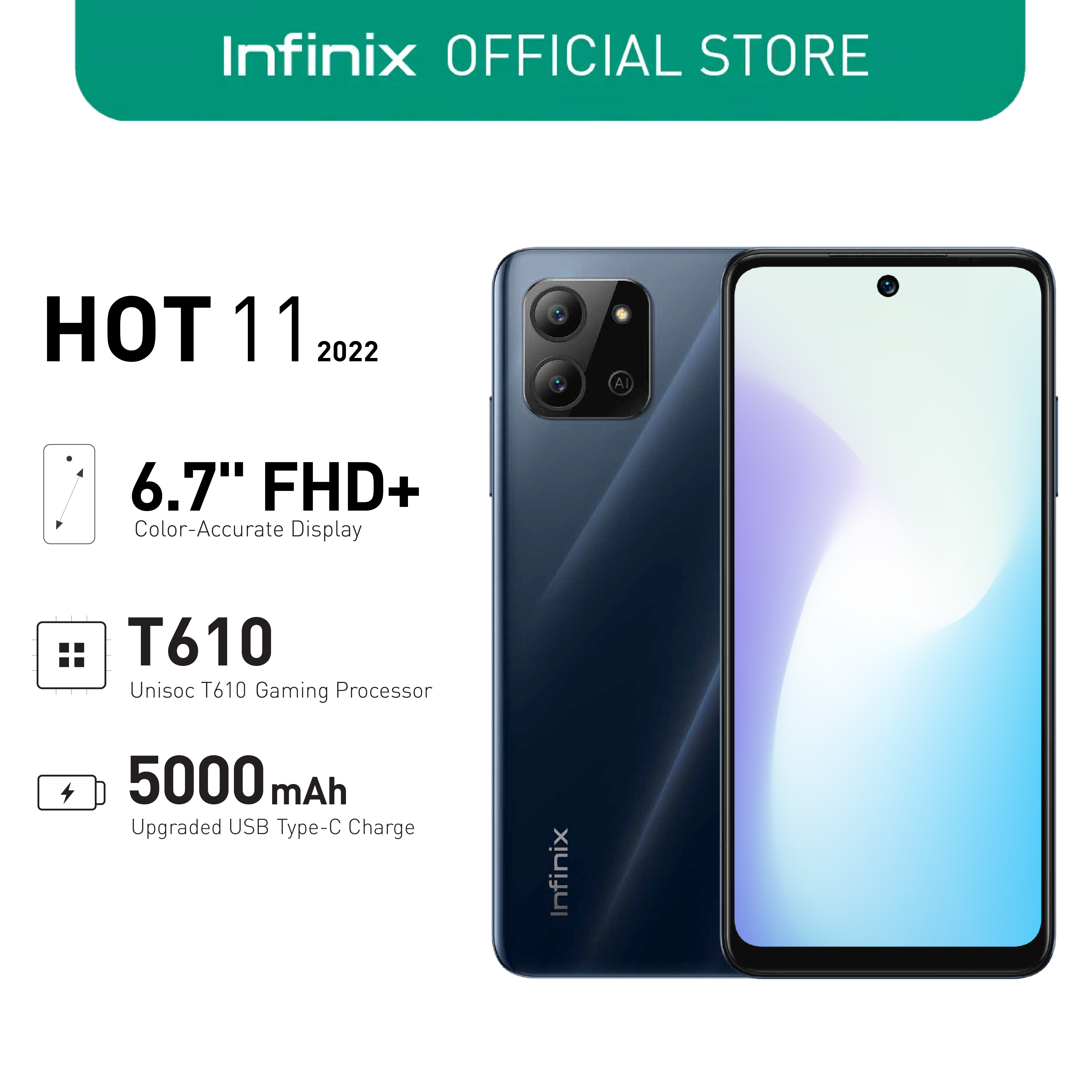 Infinix Hot Gb Gb Fhd Display Year Local Warranty