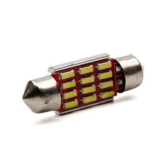 36 mm 4014 SMD 12 LED Light Canbus Error Free Festoon Interior bulb - intl