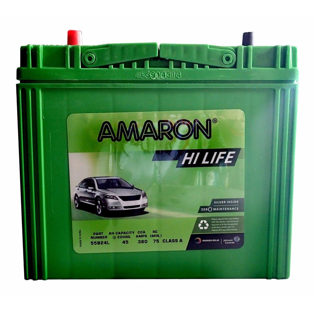 Amaron Hi Life B Ls Snf Big Post Maintenance Free Carbattery