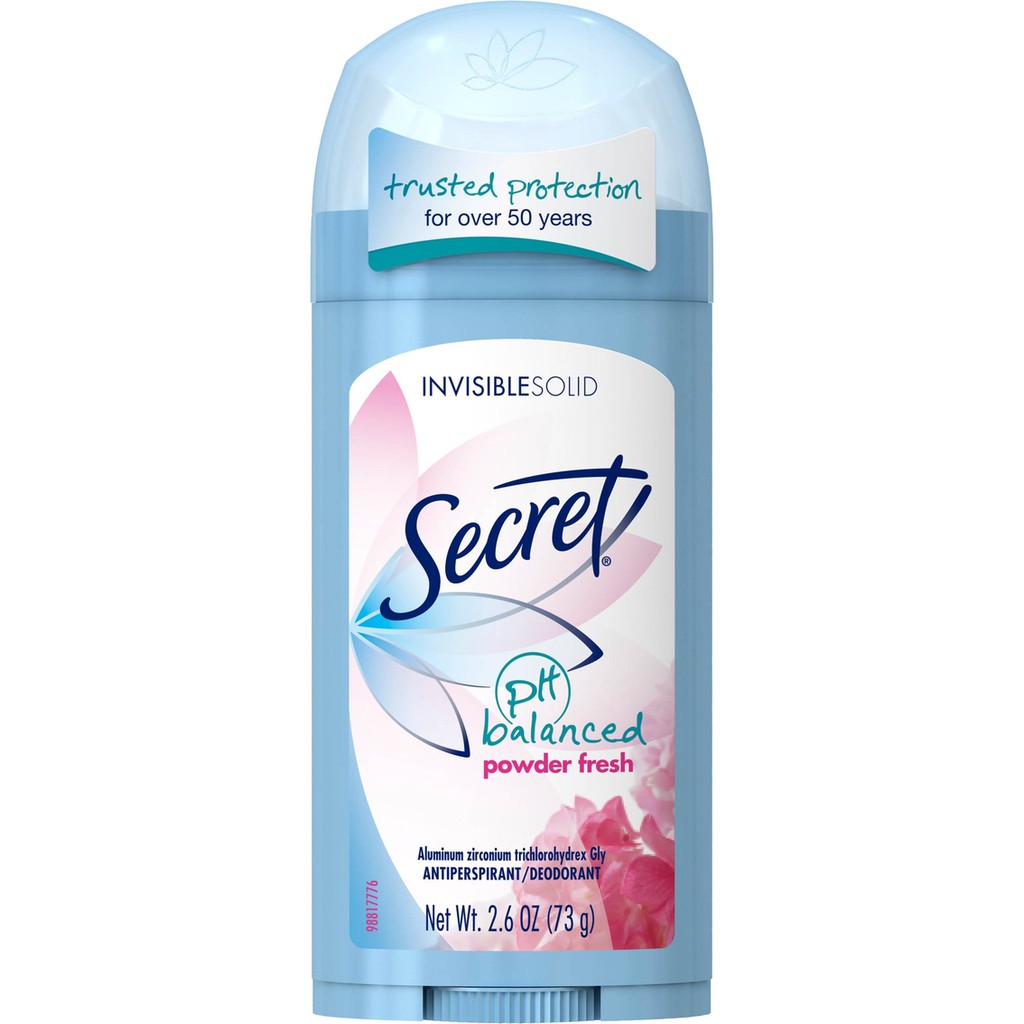 Secret wide solid antiperspirant deodorant powder fresh 2 7 oz 早割クーポン