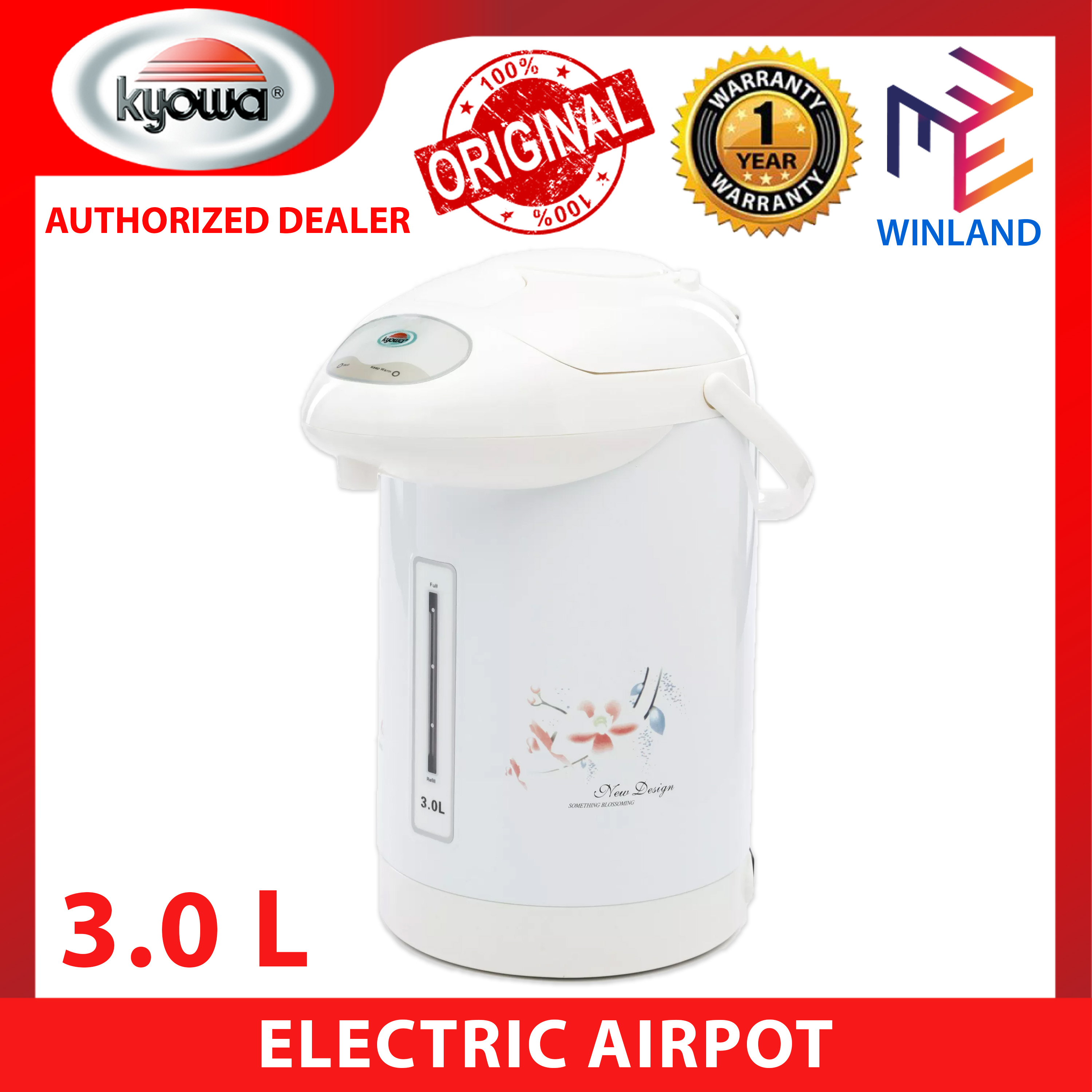 KYOWA 3.0L Electric Airpot Thermos Water Dispenser
