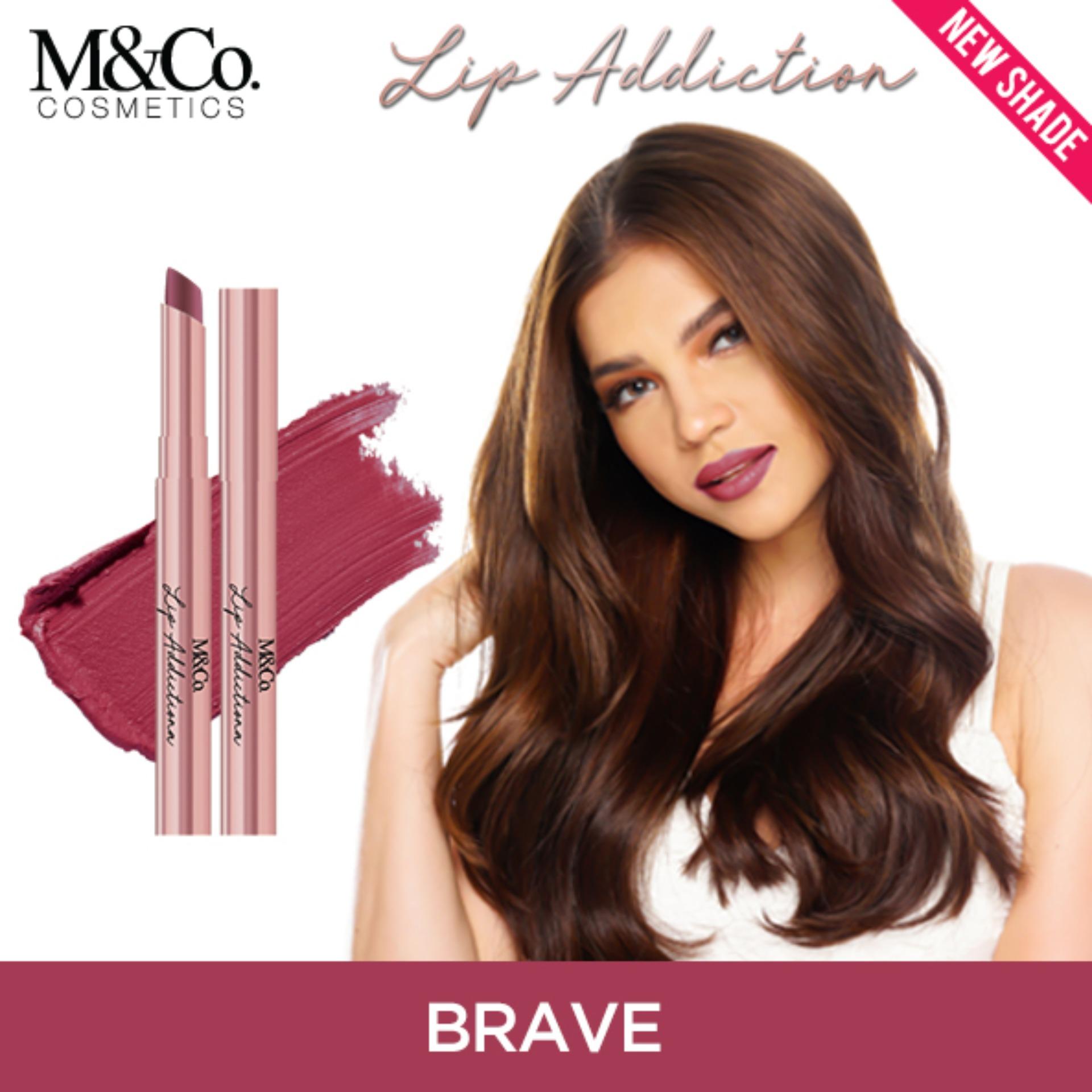 M&Co.Cosmetics LIP ADDICTION Creamy Matte Lipstick – BRAVE Philippines