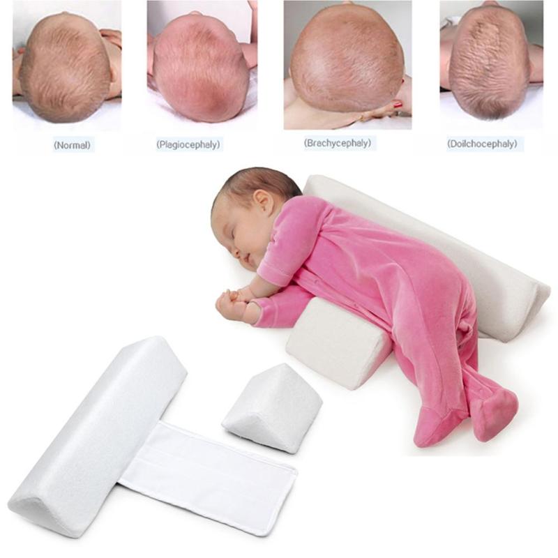 Cotton Newborn Baby Pillow Infant Head Cotton Baby Pillow Newborn Baby Anti