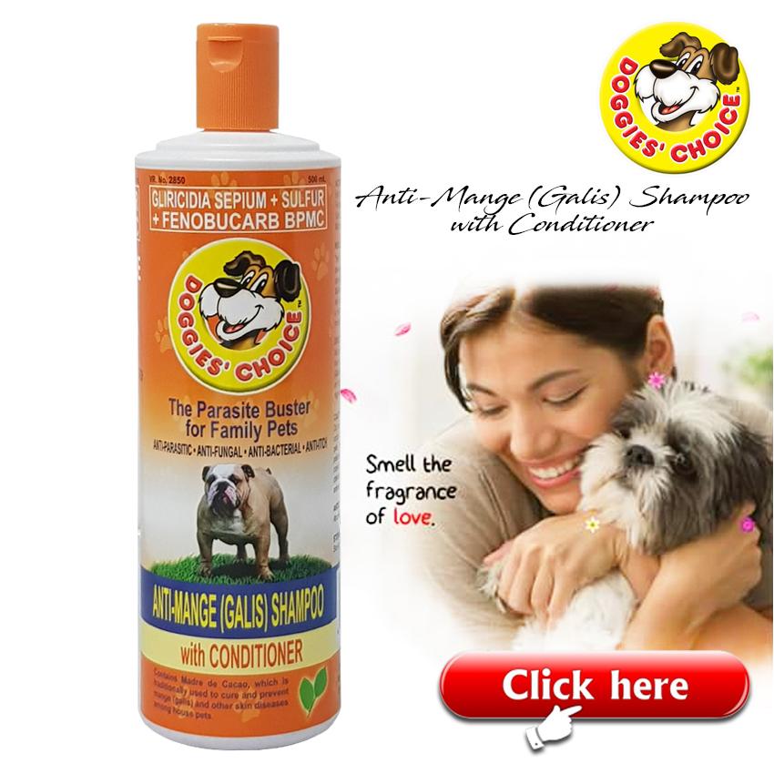 Doggies Choice Anti Parasitic Anti Mange Galis Dog Shampoo With Conditioner 125ml Lazada Ph