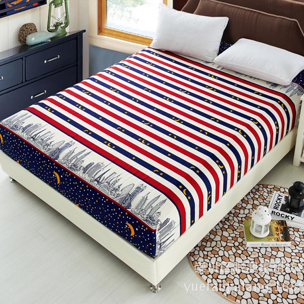 Redcolourful Philippines Bedding Accessories For Redcolourful Fl Bed Cover Full Protection Anti Skid Dust Proof Soft Cotton Fitted Sheet