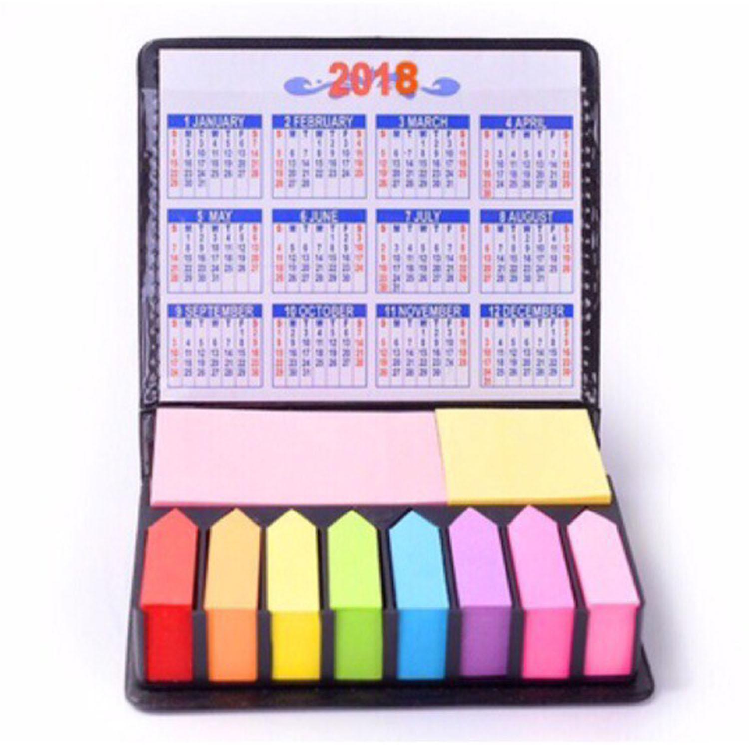 Sticky Notes Notepad With Case Set 2019 Calendar Big By Movall.