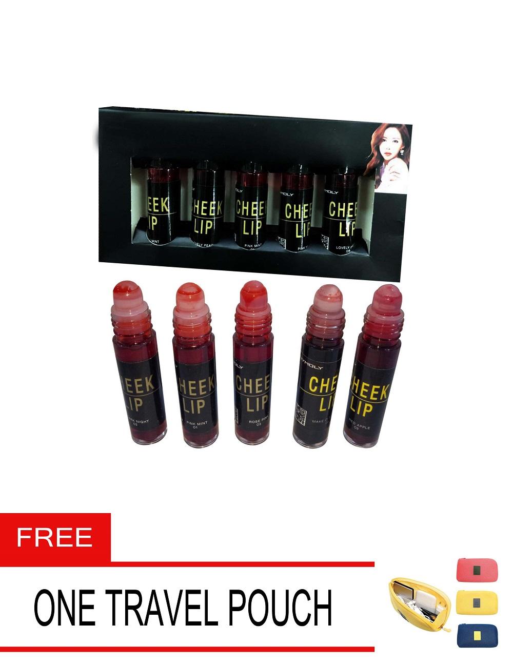 TM Cheek Lip Liptint Set with FREE TRAVEL POUCH Philippines