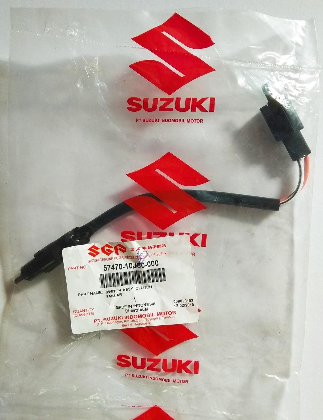 ORIGINAL SUZUKI CLUTCH SWITCH ASSY FOR SKYDRIVE, RAIDER 150