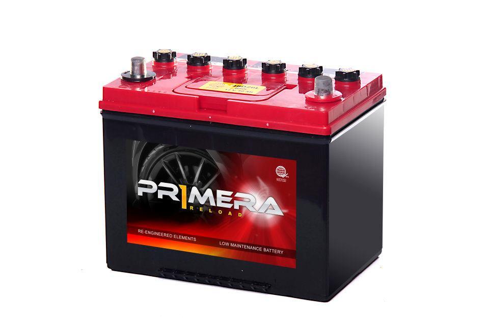 Primera 6SMF N100L 95E41L (95AMPS) Low Maintenance Automotive Battery