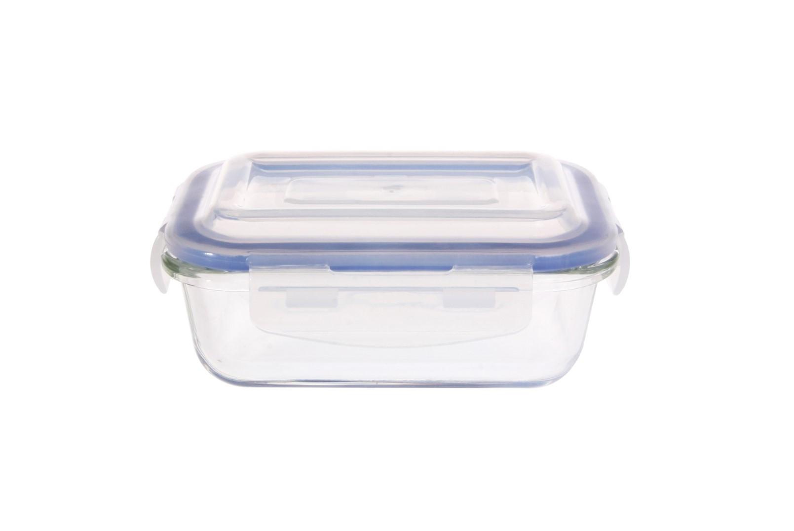 Masflex 370ml Rectangular Glass Food Container