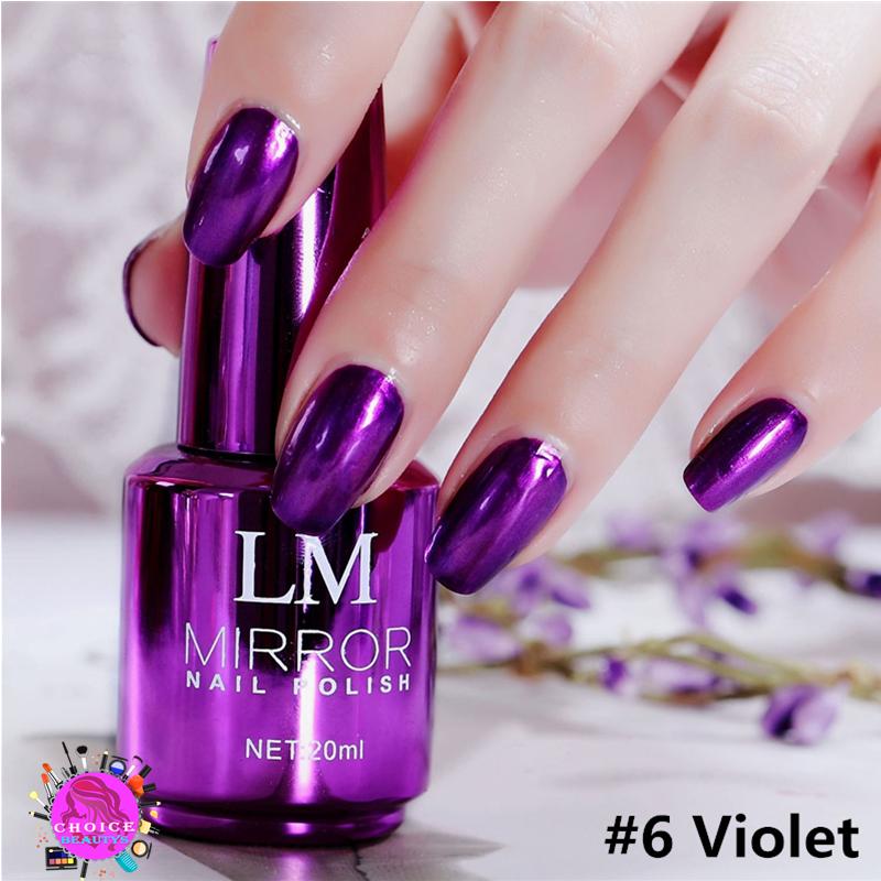 1PCS LM Mirror Nail Polish 20ml Philippines