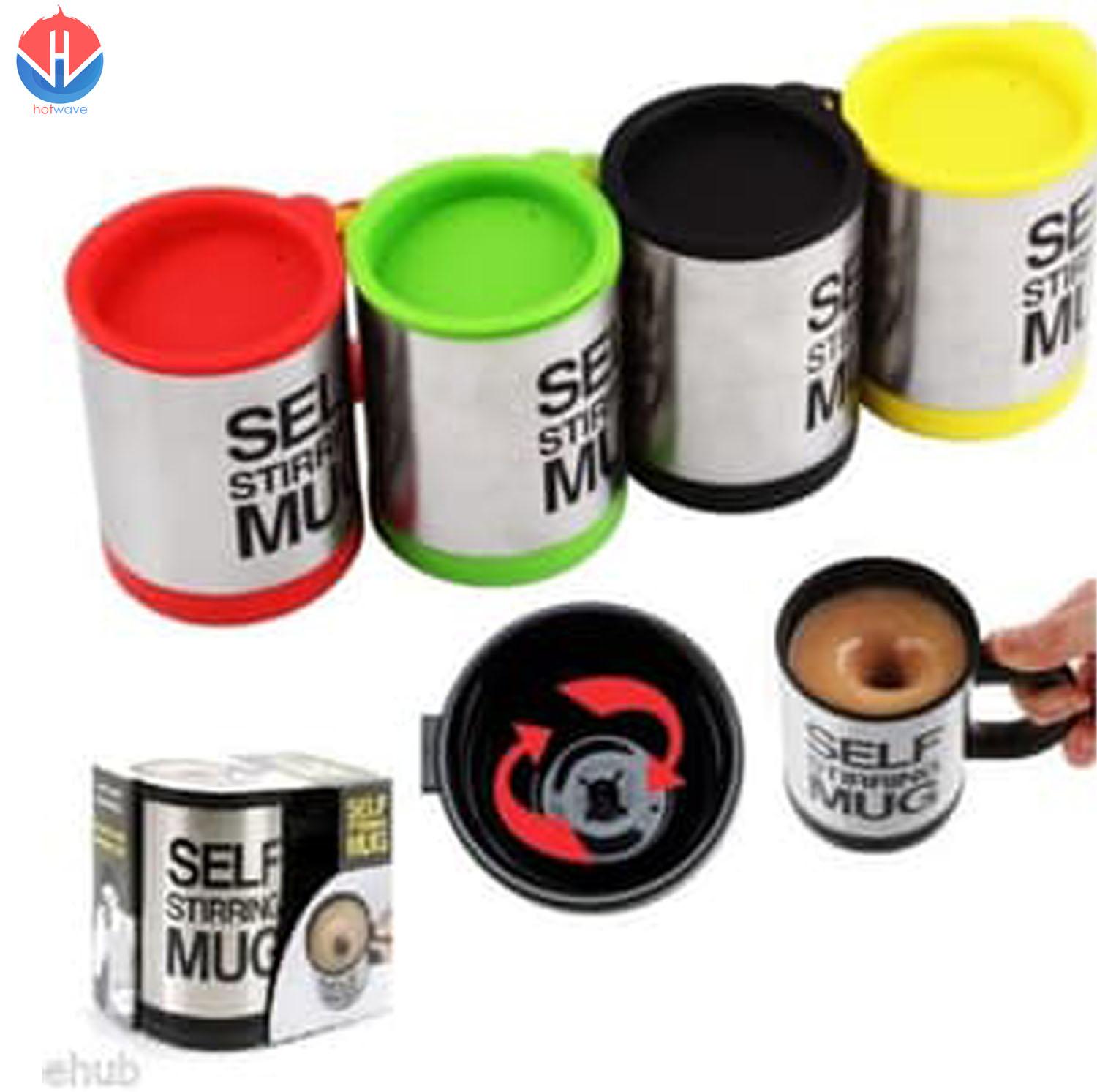 Self Stiring Mug Lazy Auto Coffee Tea Mixing Cup By Hot-Wave