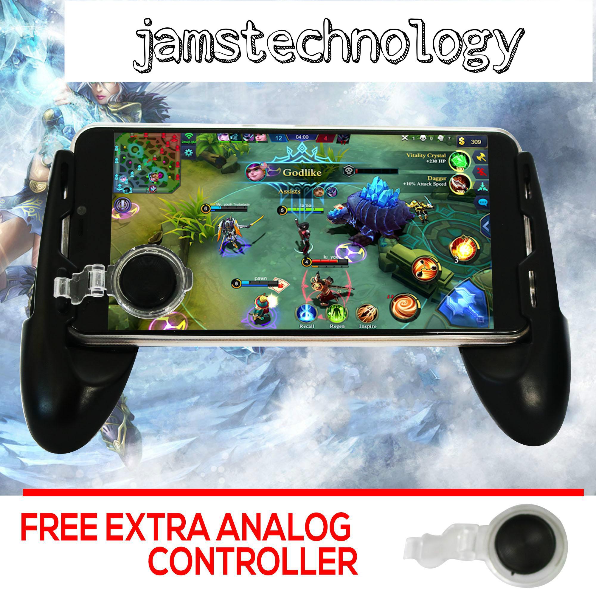 Jams Technology Gamepad JL01 Game Joystick Grip Extended Handle Game  Controller Mobile - 