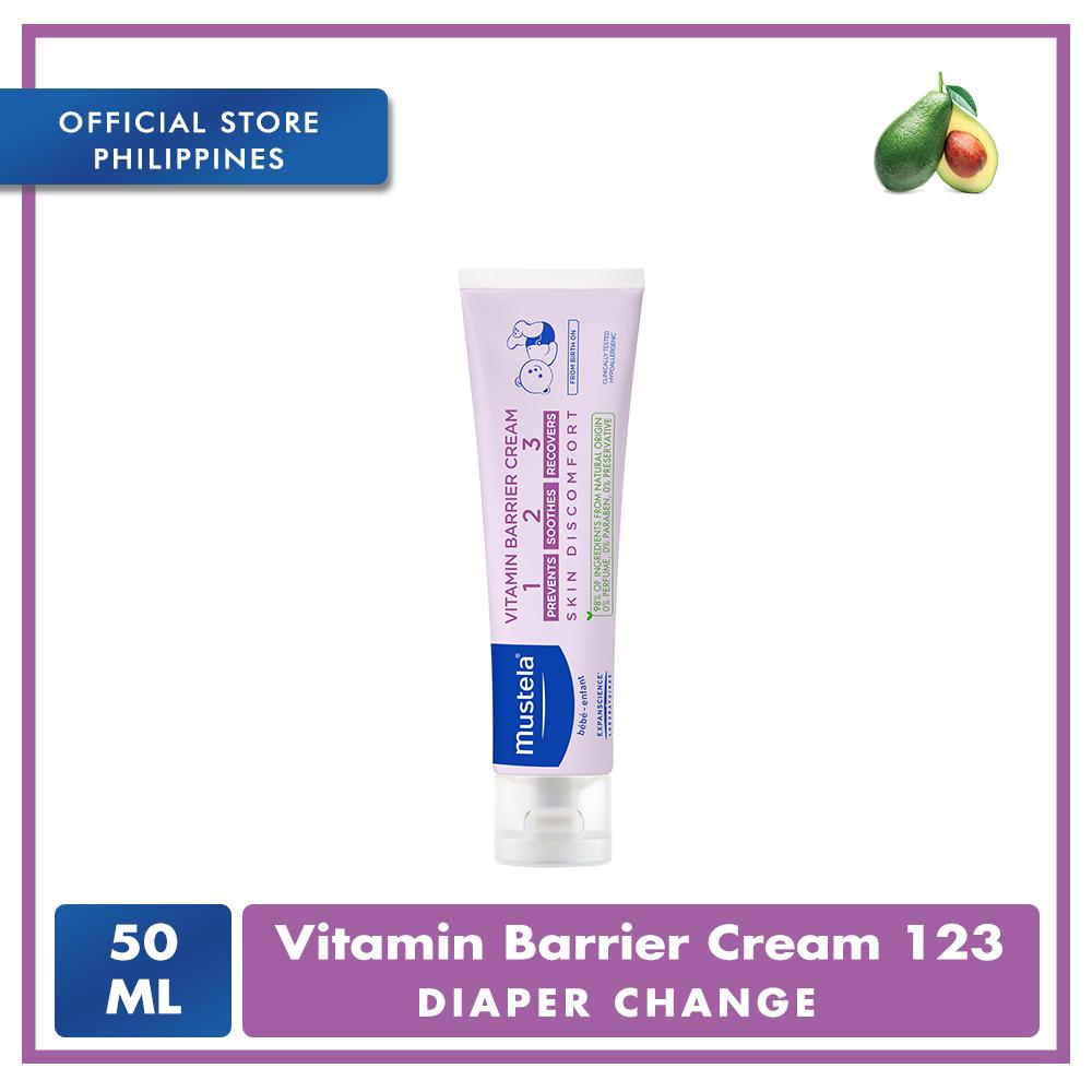 Mustela Vitamin Barrier Cream 123 50ml By Mustela Philippines