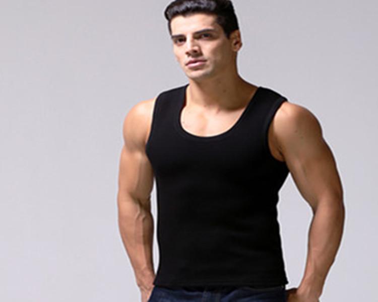 Men Winter Thermal Thickness Warm Underwear Vest Tank Tops By Taobao Collection.