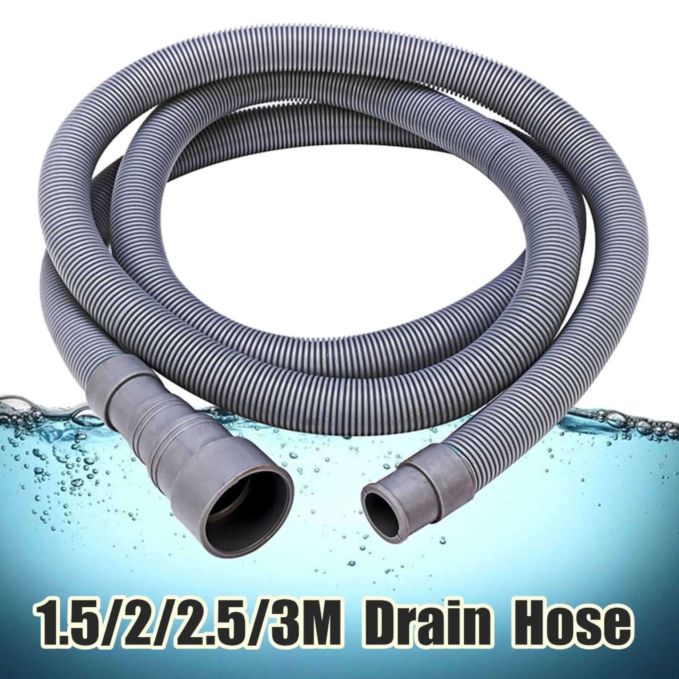 Universal Extension Washing Machine Drain Hose Pipe Multi Connector 1 5m Intl Lazada Ph