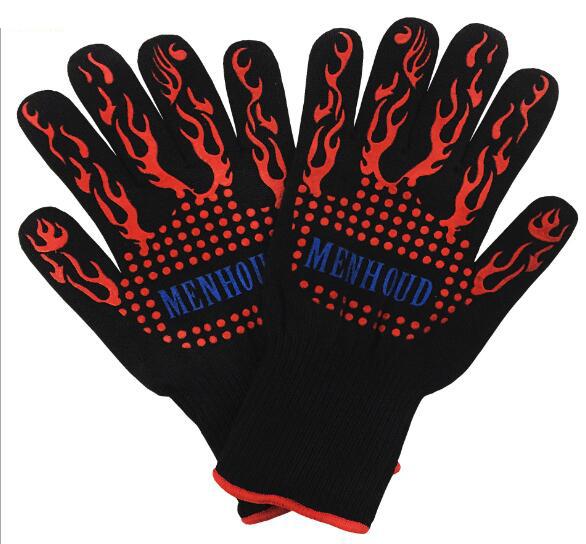 Fire Resistant Gloves Fire Pit 932 F Heat Resistant Bbq Gloves