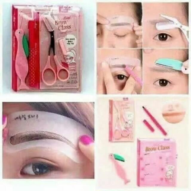 Eyebrow Drawing Guide Brow Class Eyebrow Grooming Kit Set Philippines
