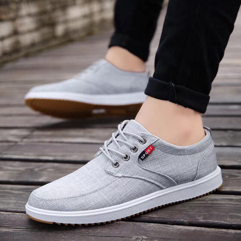 Mens Formal Lace Rubber Shoes 889 (grey 