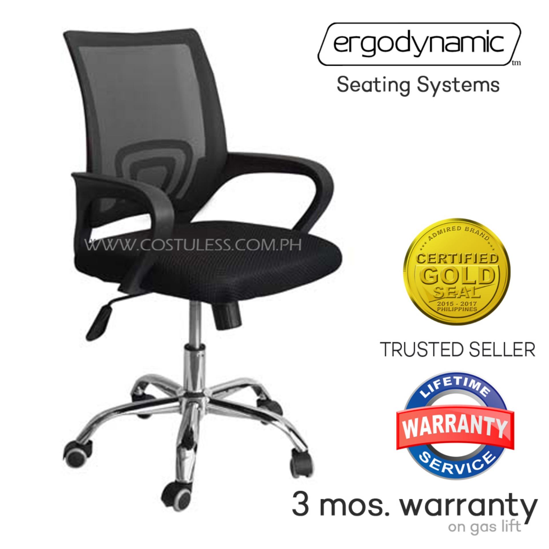 Office Chair For Computer Prices Brands Erynamic Emc P1 Blk Mesh Chair 360 Swivel Function Office Mid Back Staff