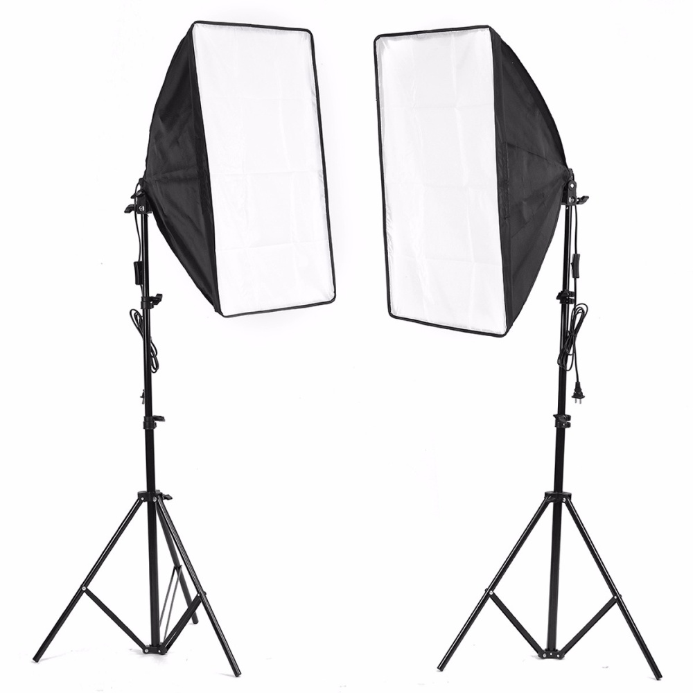 Softbox Light Kit Photo Studio Video Stand Photography Continuous Lighting Kit