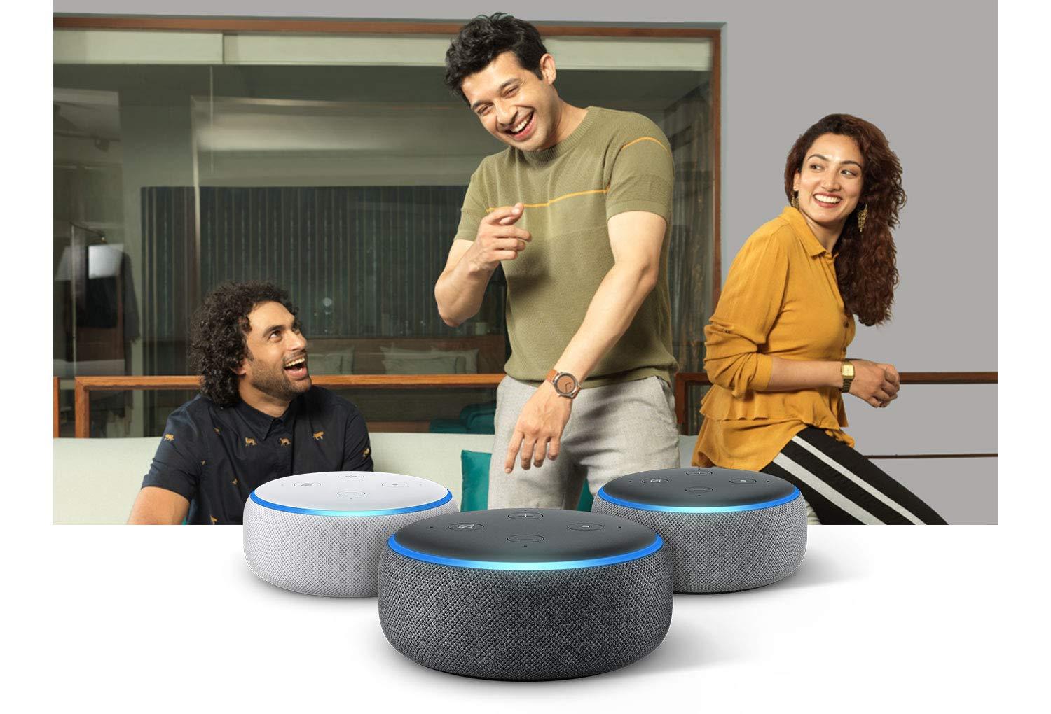 NEW  Echo Dot (3rd Gen) - Smart speaker w/ Alexa - All COLORS - Ships  ASAP 