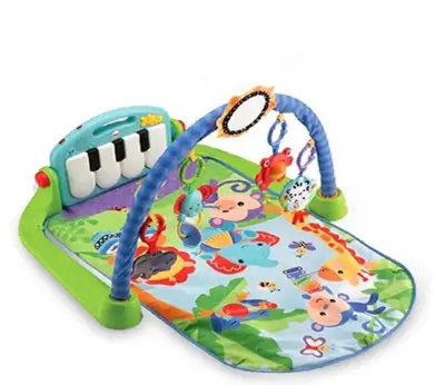 ABS ABSL Discover 'n Grow Kick and Play Piano Activity Play Gym (Blue)