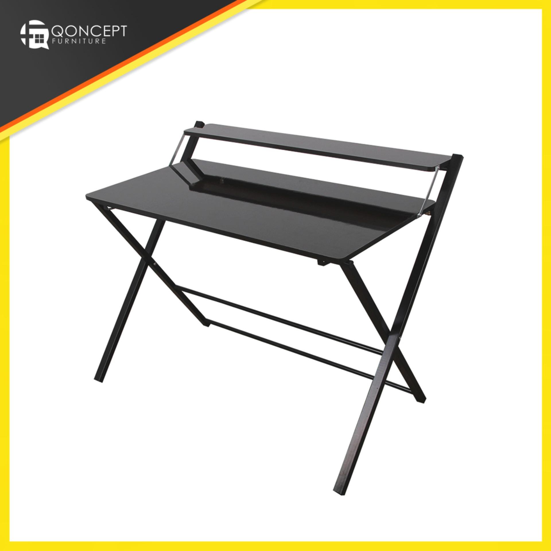 Office Table For Desk Prices Brands Review In Qoncept Furniture Foldable Office Table 100x51