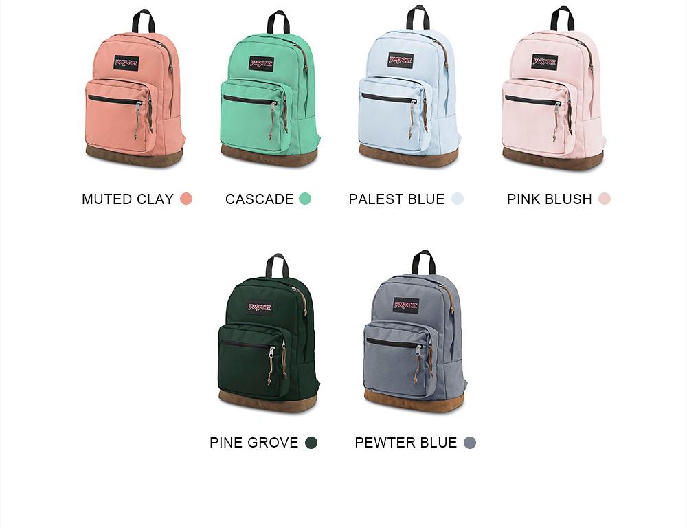 jansport right pack backpack muted clay