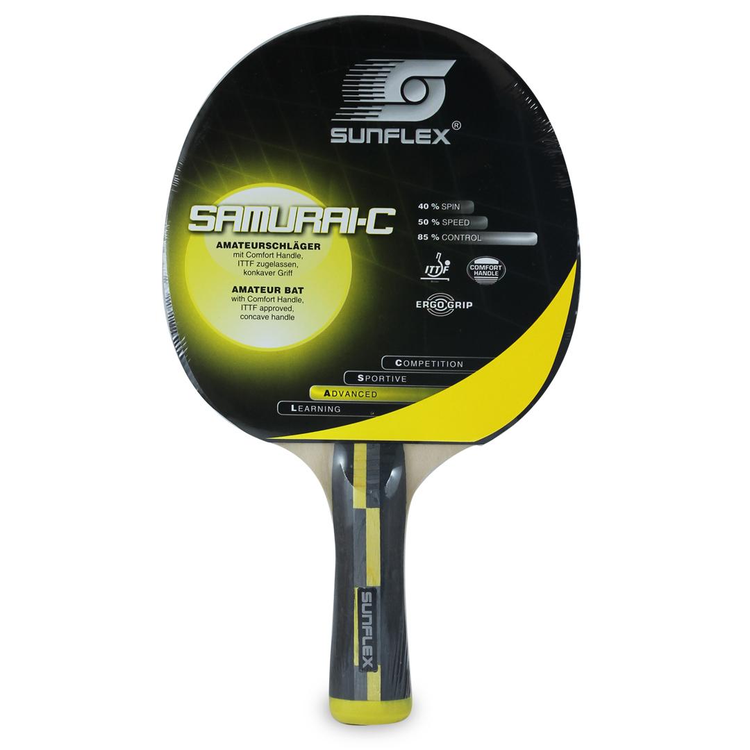 Sunflex Samurai-C Table Tennis Racket / Bat By Lifesports
