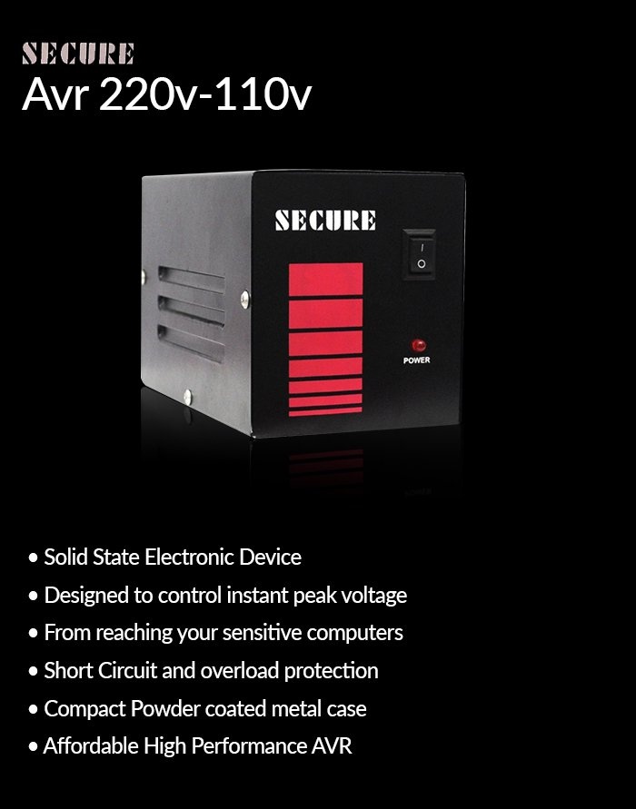 Secure Avr 220v Buy sell online Power Supply Units with cheap price