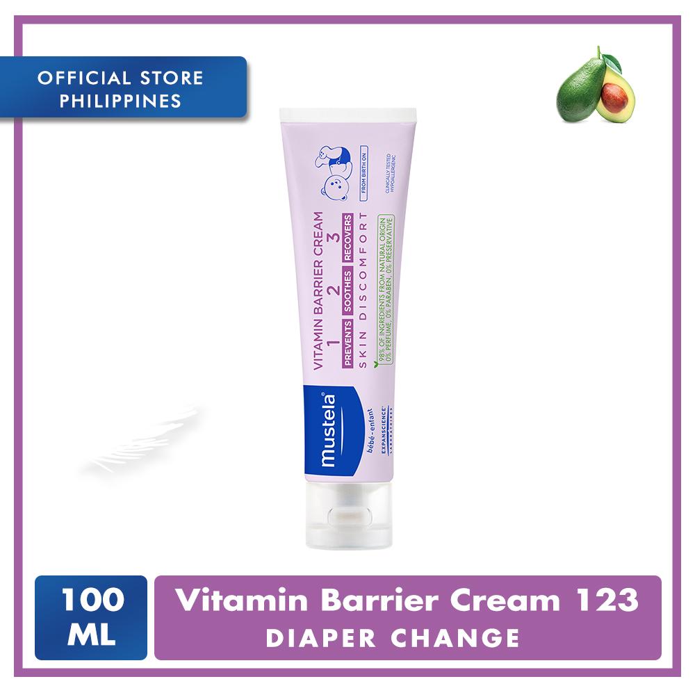 Mustela Vitamin Barrier Cream 123 100ml By Mustela Philippines