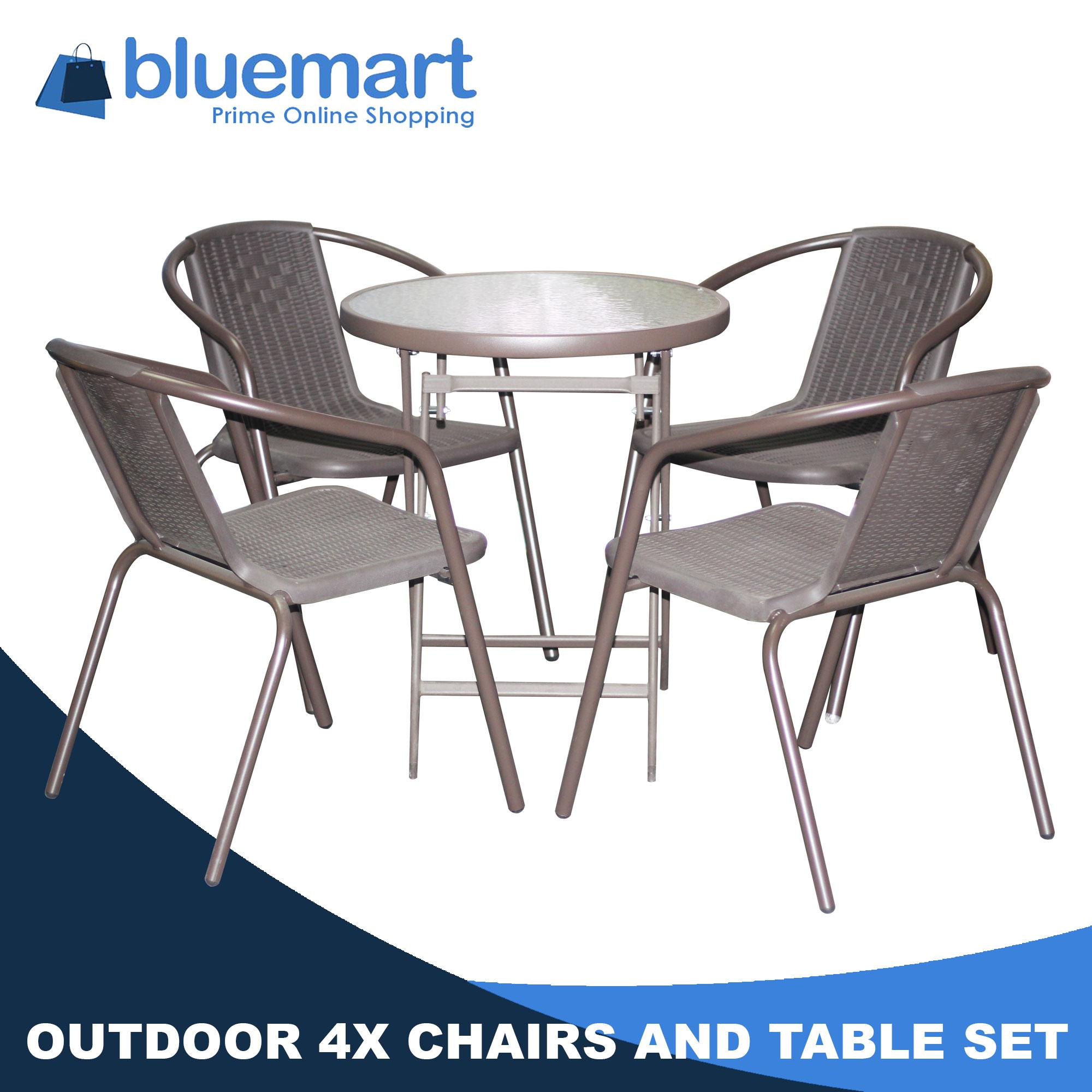 Outdoor Furniture For Patio S Brands Review Outdoor Table With 4 Chair Set Dining Circle