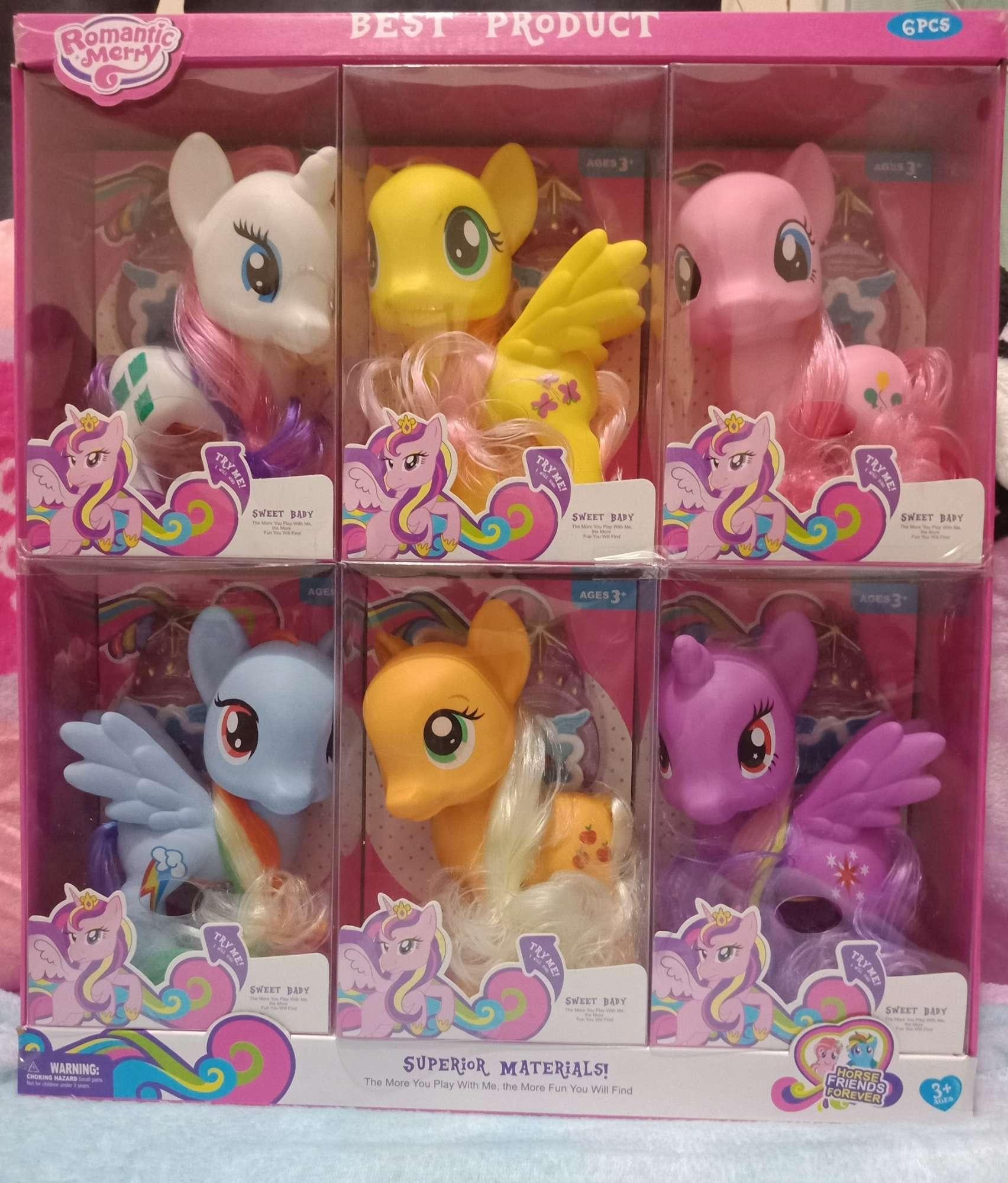 plastic my little pony figures