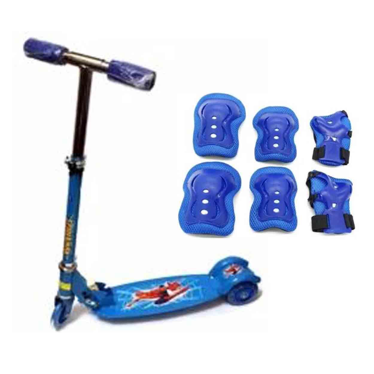 boys blue scooter