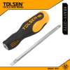 Tolsen 2 in 1 Interchangable Screwdriver Set 20042 Tpr Handle