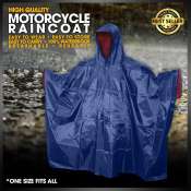 Waterproof Motorcycle Rain Coat - Easy to Wear and Carry