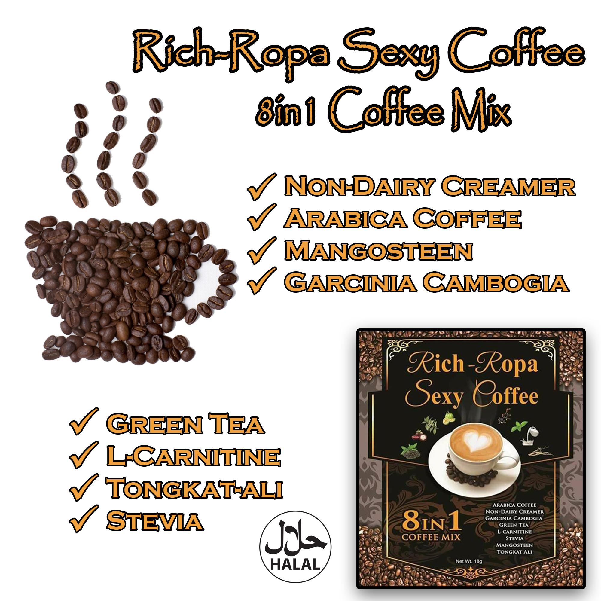 EFFECTIVE! BUY 1 TAKE 1 Rich-Ropa Sexy Coffee 8-in-1 | Lazada PH